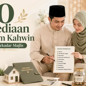 Persediaan Sebelum Kahwin Bukan Sekadar Majlis: 10 Perkara Penting Sebelum Nikah