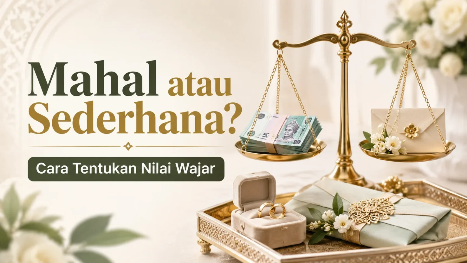 Wang Hantaran Kahwin Mahal atau Sederhana? Ini Cara Tentukan Nilai Yang Wajar
