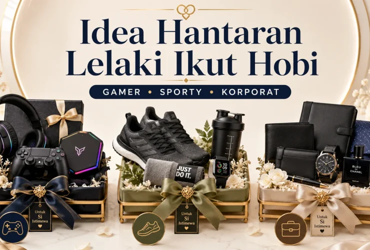 Idea Hantaran Lelaki Ikut Hobi: Dari Gamer, Sporty Sampai Lelaki Korporat
