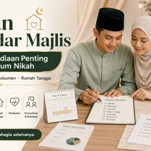 Persediaan Sebelum Kahwin Bukan Sekadar Majlis: Ini 10 Hal Penting Sebelum Nikah