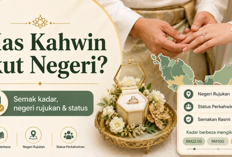 Harga Mas Kahwin Mengikut Negeri: Jadual Kadar, Negeri Rujukan dan Status Perkahwinan