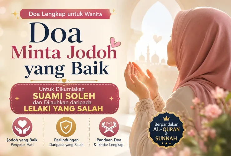 Doa Minta Jodoh yang Baik untuk Wanita agar Dikurniakan Suami Soleh dan Dijauhkan daripada Lelaki yang Salah