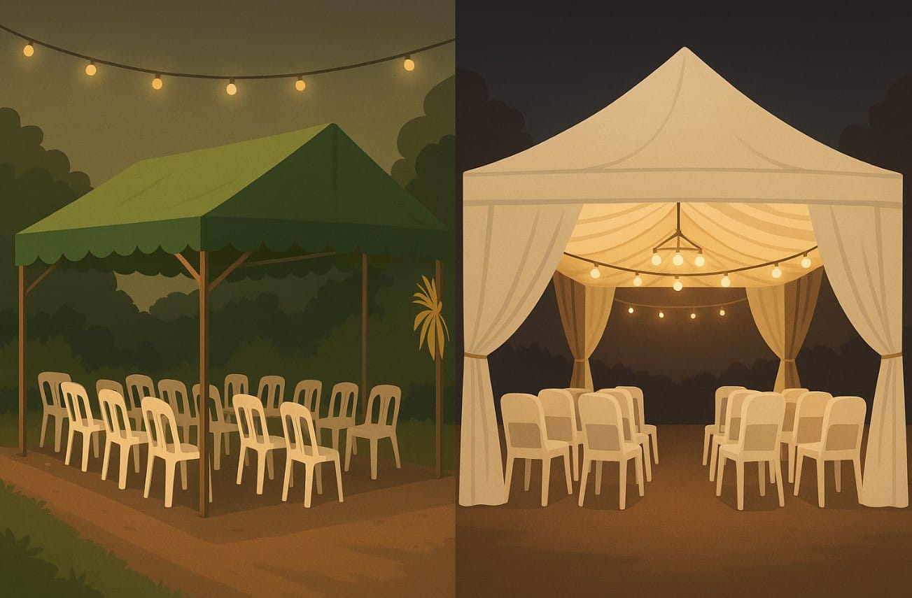 Contoh Tenda 1 Plong