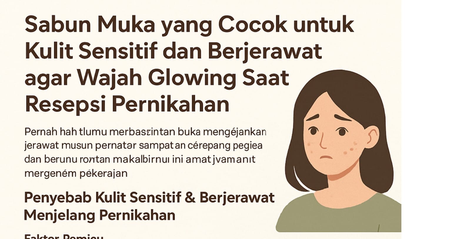 sabun muka yang cocok untuk kulit sensitif dan berjerawat