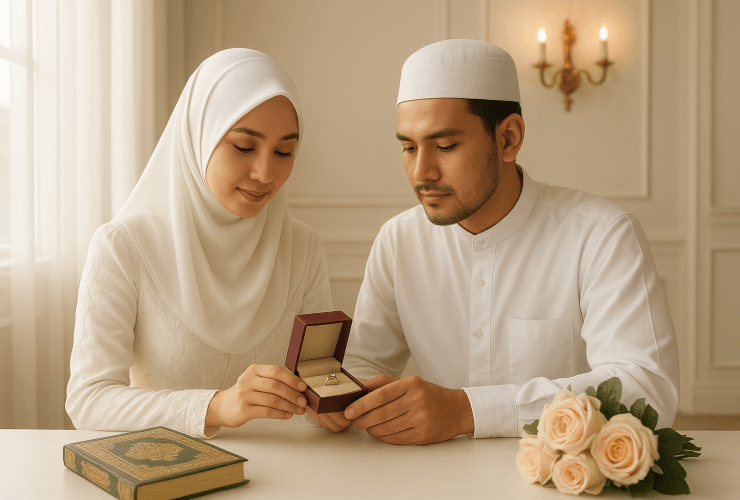 Apakah Cincin Lamaran Boleh Dijadikan Mahar